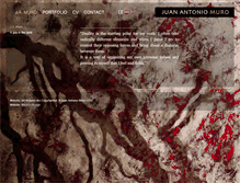 Tablet Screenshot of juanantoniomuro.com